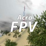 Acro FPV Quadcopter Playground Zeichen