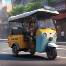 トゥクトゥクオート人力車 3D APK