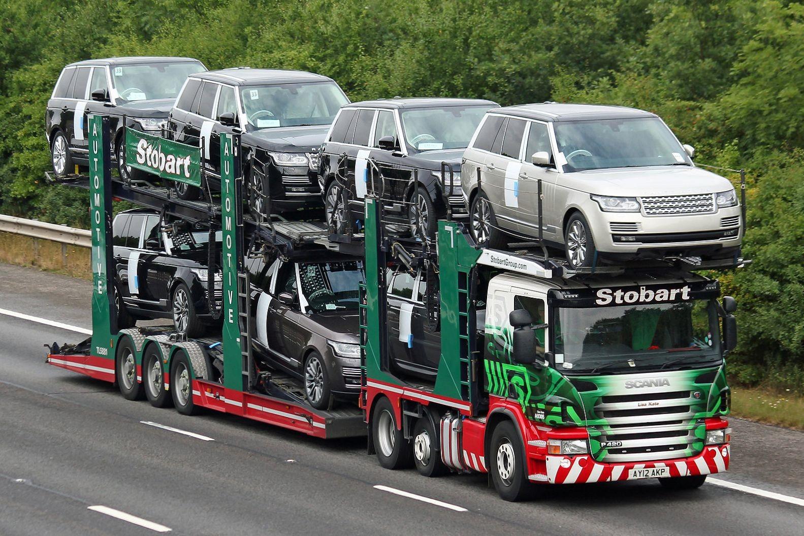 Scania 420 автовоз