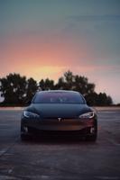 Fond d'écran de Tesla Affiche