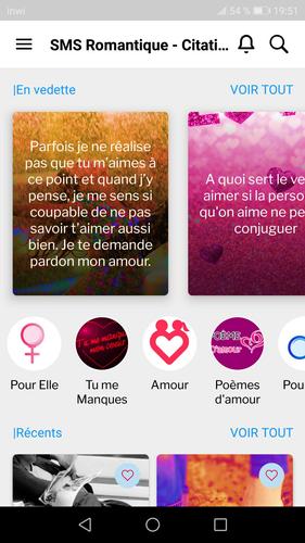 citation amour sms romantique for