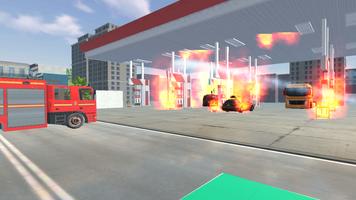 Fire Truck Driving Simulator 2 capture d'écran 3