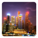đêm thành phố Hình Nền Động APK