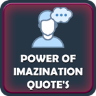 Power Of imagination Quote simgesi