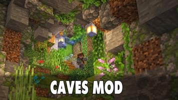 More Caves Mod for Minecraft скриншот 2