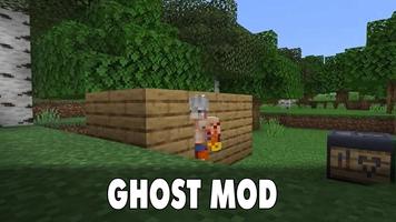 Ghost Block Mod Minecraft PE plakat