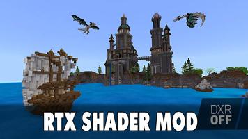 Rtx Mod for Minecraft PE постер