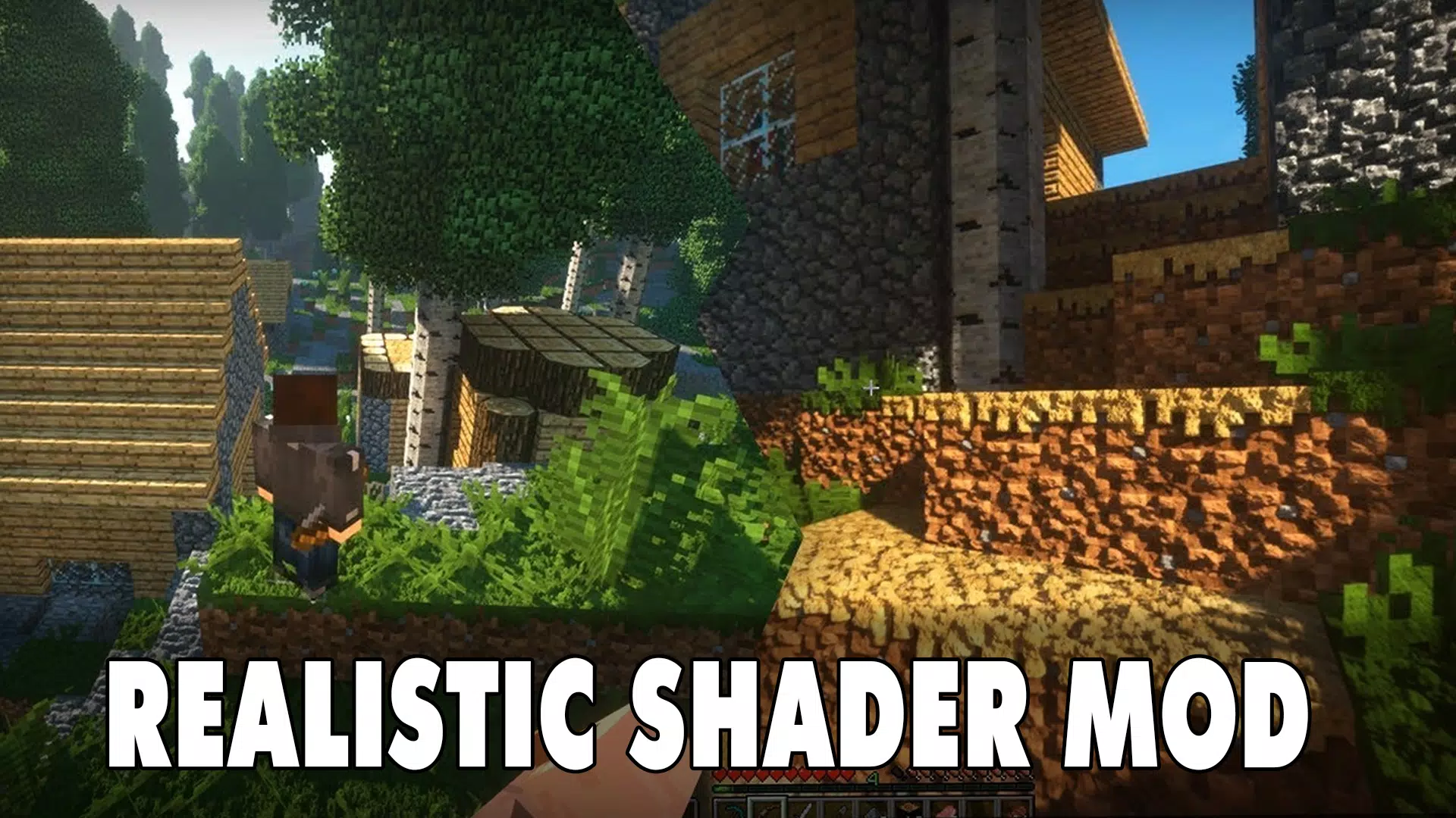 Realistic Shader Mod Minecraft for Android - Download