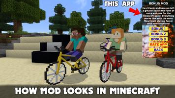 Motorbike Mod Minecraft captura de pantalla 3