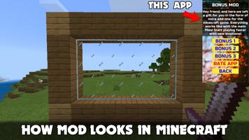Connected Glass Mod Minecraft Affiche