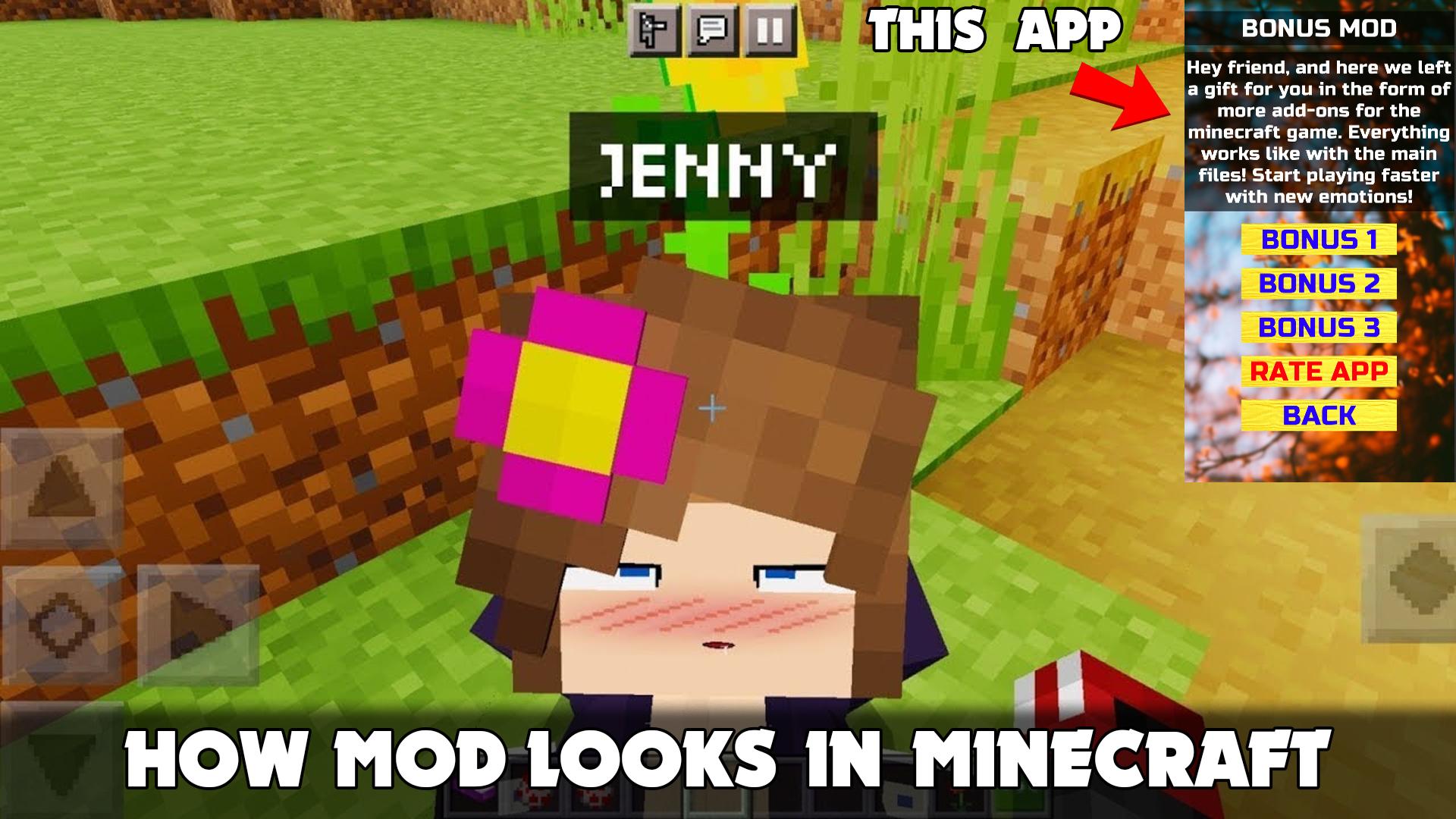 Jenny mod for minecraft mods. Jenny Mod 1.19. Майнкрафт Jenny Mod. Мод на Дженни в майнкрафт пе. Jenny Mod аддоны.