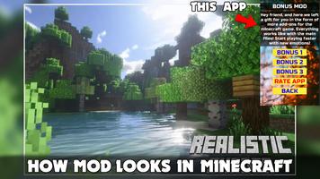 Realistic Shader for Minecraft Poster