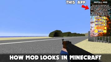 Warfare Mod in Minecraft PE captura de pantalla 1