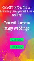 Divination: Number of weddings постер