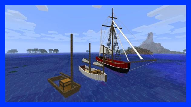 Boats Mod Minecraft screenshot 1