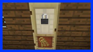 Camouflage Door Minecraft Mod poster