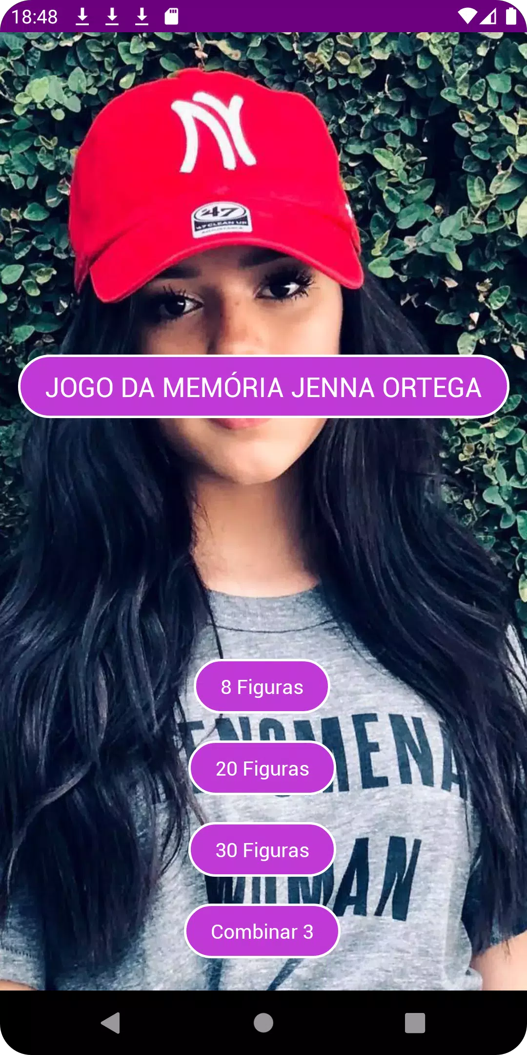 Jogo da Memória Jenna Ortega