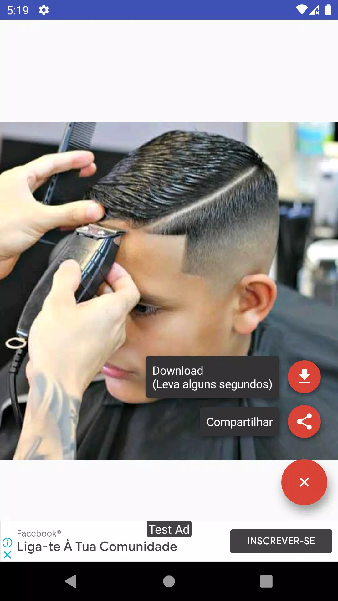 Download do APK de Corte De Cabelo Masculino 2023 para Android