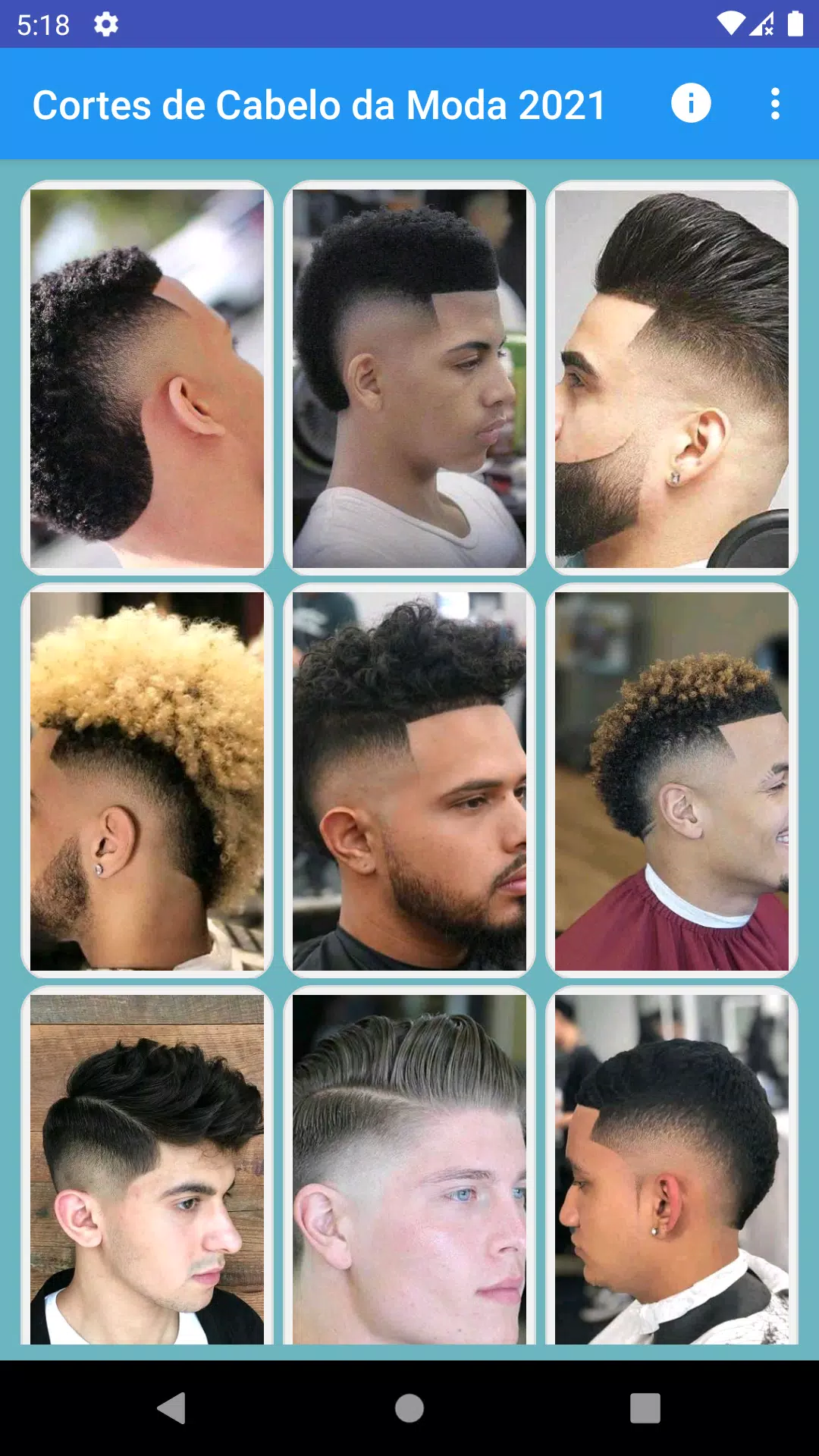 Download do APK de Corte De Cabelo Masculino 2023 para Android