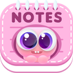 My Cute Sticky Notes on Homescreen