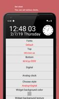 Date Seconds Time Widget স্ক্রিনশট 1