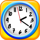 clock game for kids آئیکن