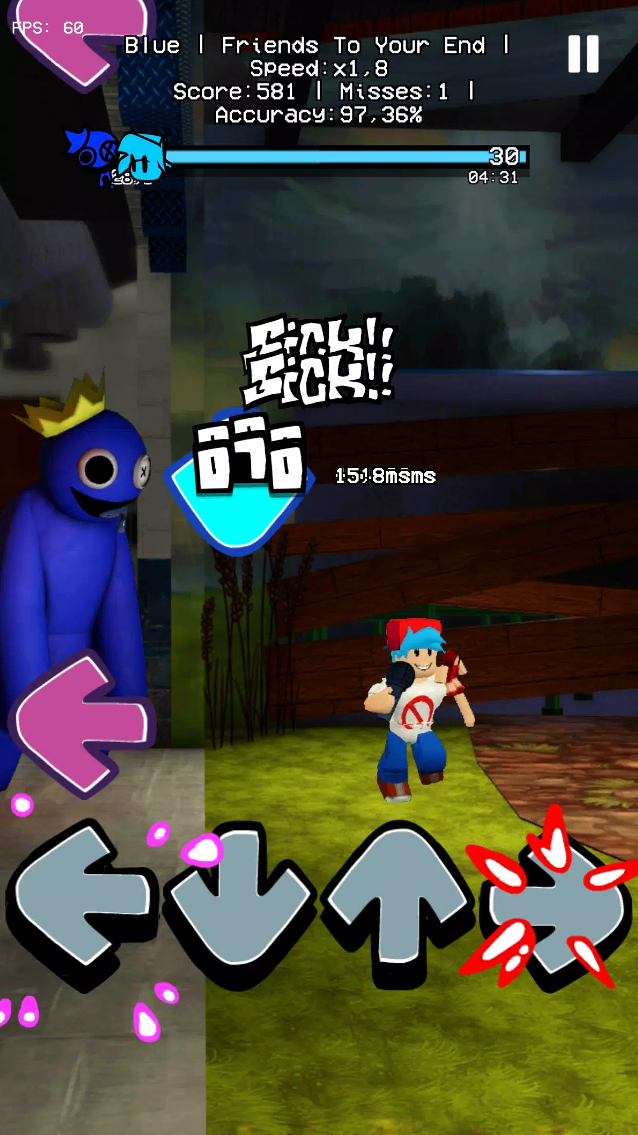 FNF vs Blue V1 Rainbow Friends APK for Android Download