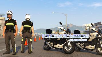 POLICE MOTOBIKE COP CHASE RAMP постер