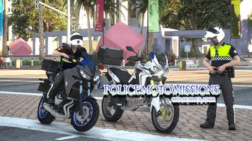 POLICE MOTOBIKE COP CHASE RAMP скриншот 1