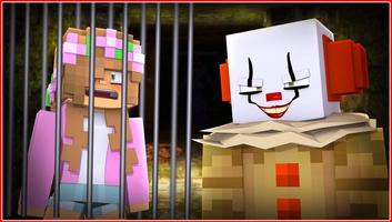 Clown man Pennywise skins MCPE स्क्रीनशॉट 2