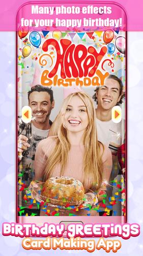 Jolie Carte Anniversaire Montage Photo Gratuit Pour Android Telechargez L Apk