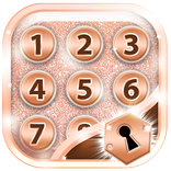 Rose Gold Lock Screen