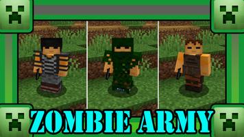 Zombie Minecraft Game MOD MCPE Cartaz