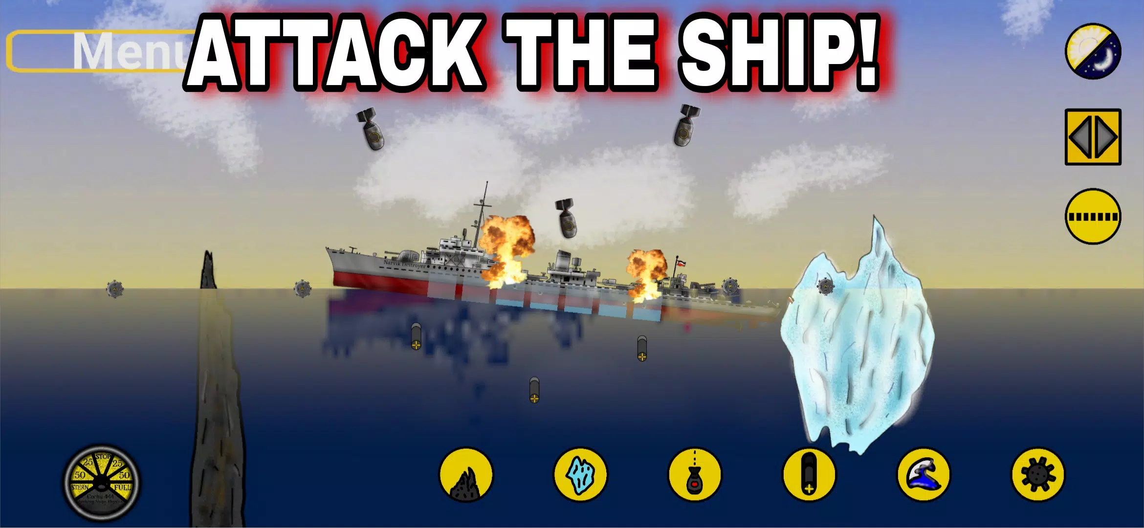 Sinking Ships Physics
