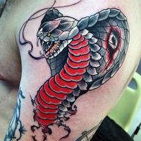 Cobra Tattoo Designs الملصق