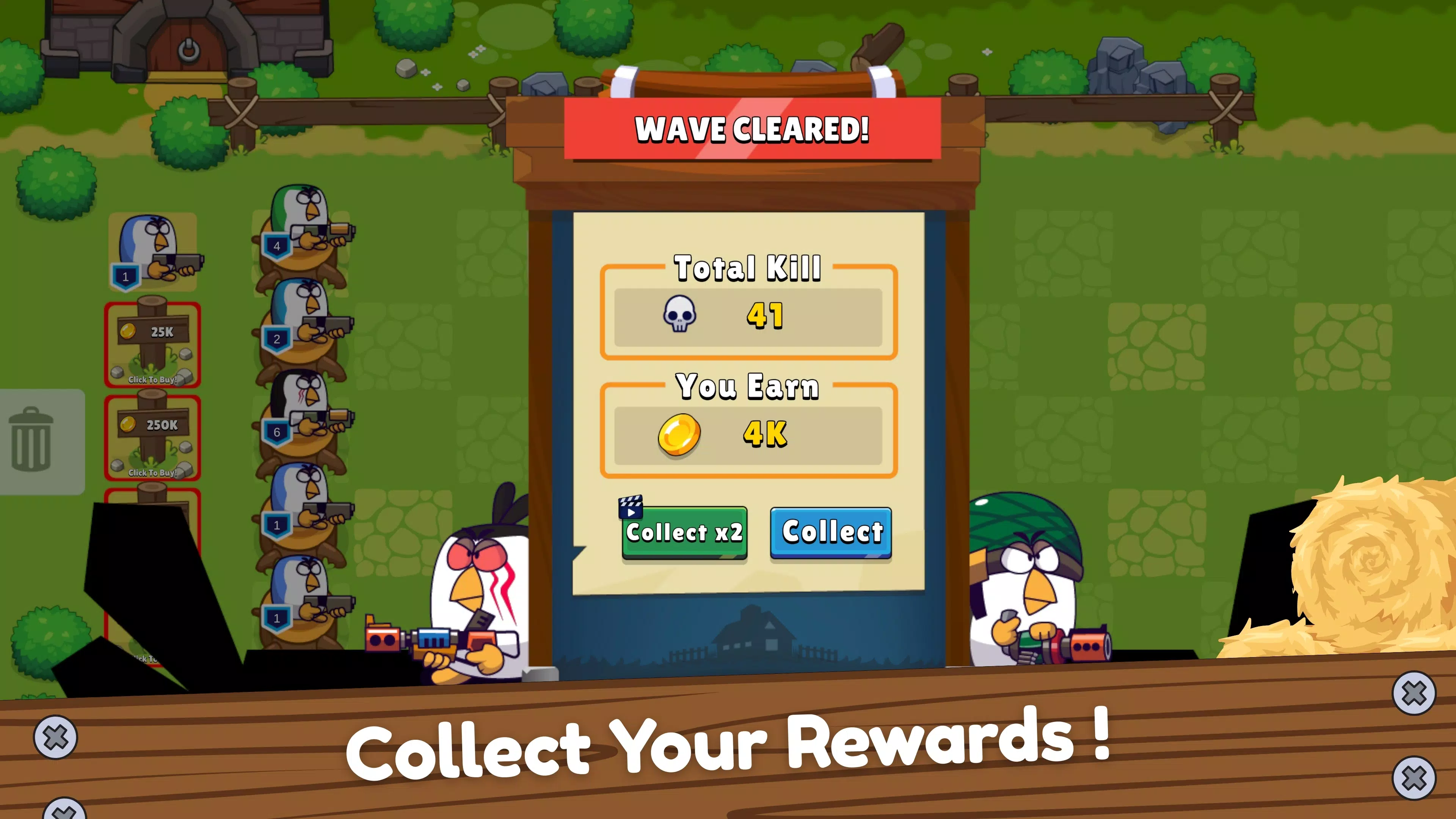 Idle Merge Chicken War