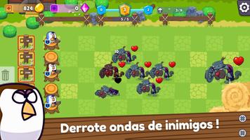 Idle Merge Chicken War Cartaz