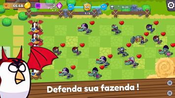 Idle Merge Chicken War imagem de tela 2