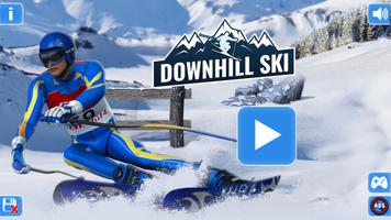Downhill Ski پوسٹر
