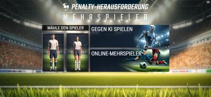 Penalty-Herausforderung Plakat