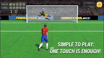 Penalty Kick Wiz تصوير الشاشة 1