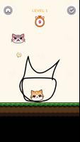 Oh No Cat: Drawing Puzzle Game Affiche