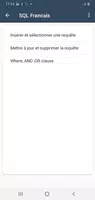 SQL French Tutorial screenshot 4