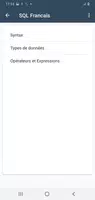 SQL French Tutorial screenshot 3