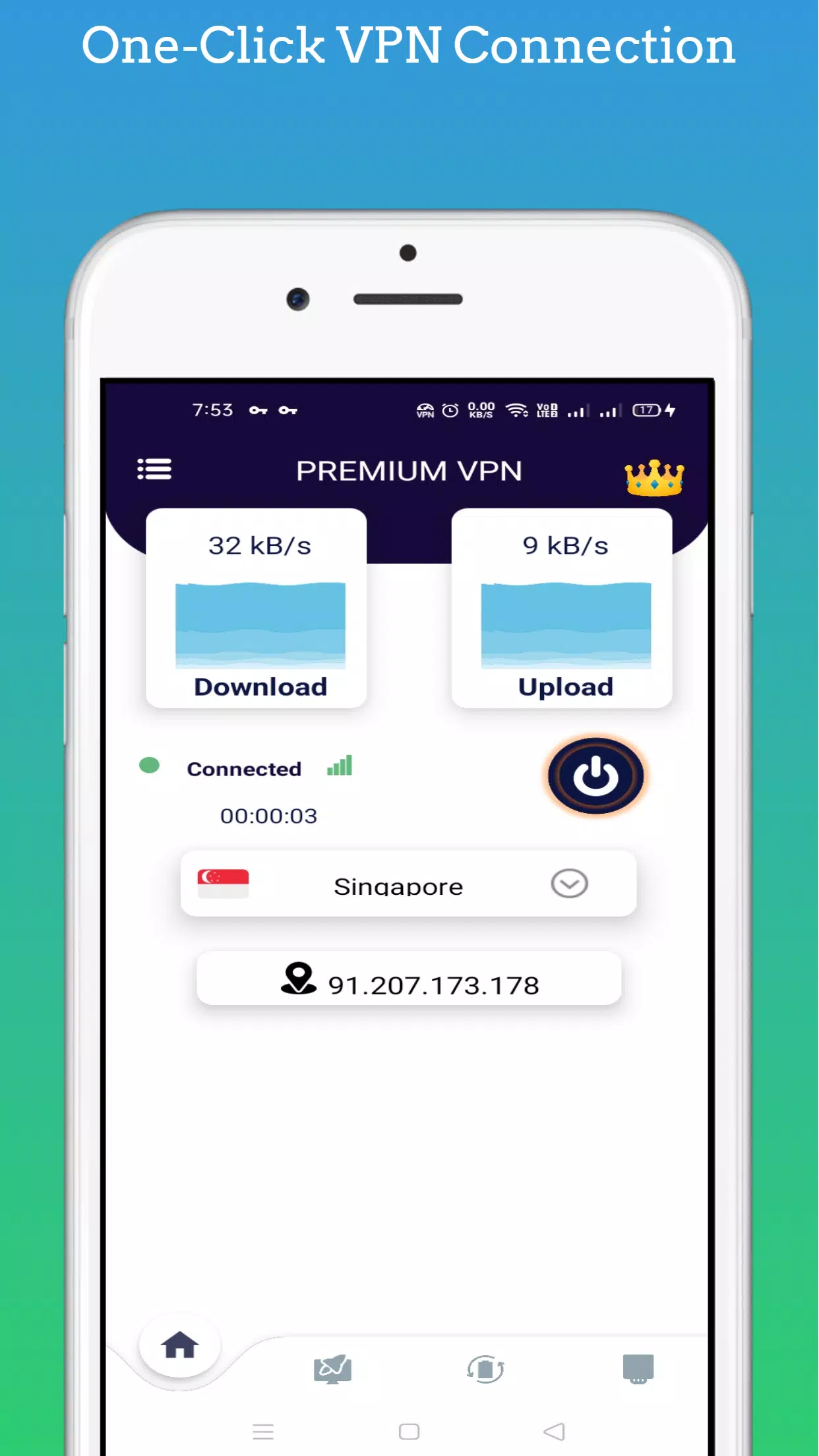 OneTap VPN - Premium VPN APK (Android App) - Free Download