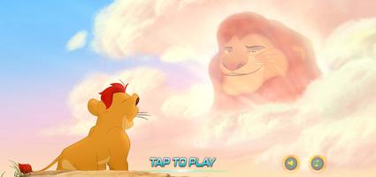 Lion الملصق