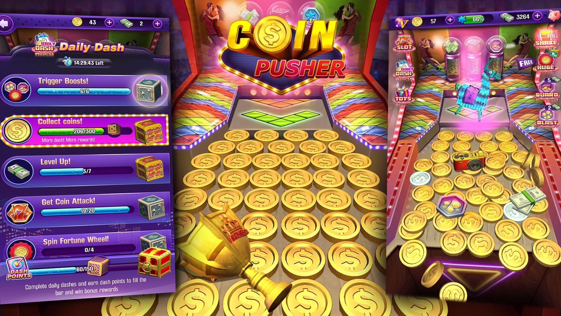 coin pusher игровой автомат