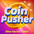 Coin Pusher-Dice Social Game ไอคอน