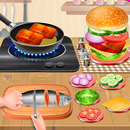 Crispy Fish Burger Recipe - Girls Cooking Game APK