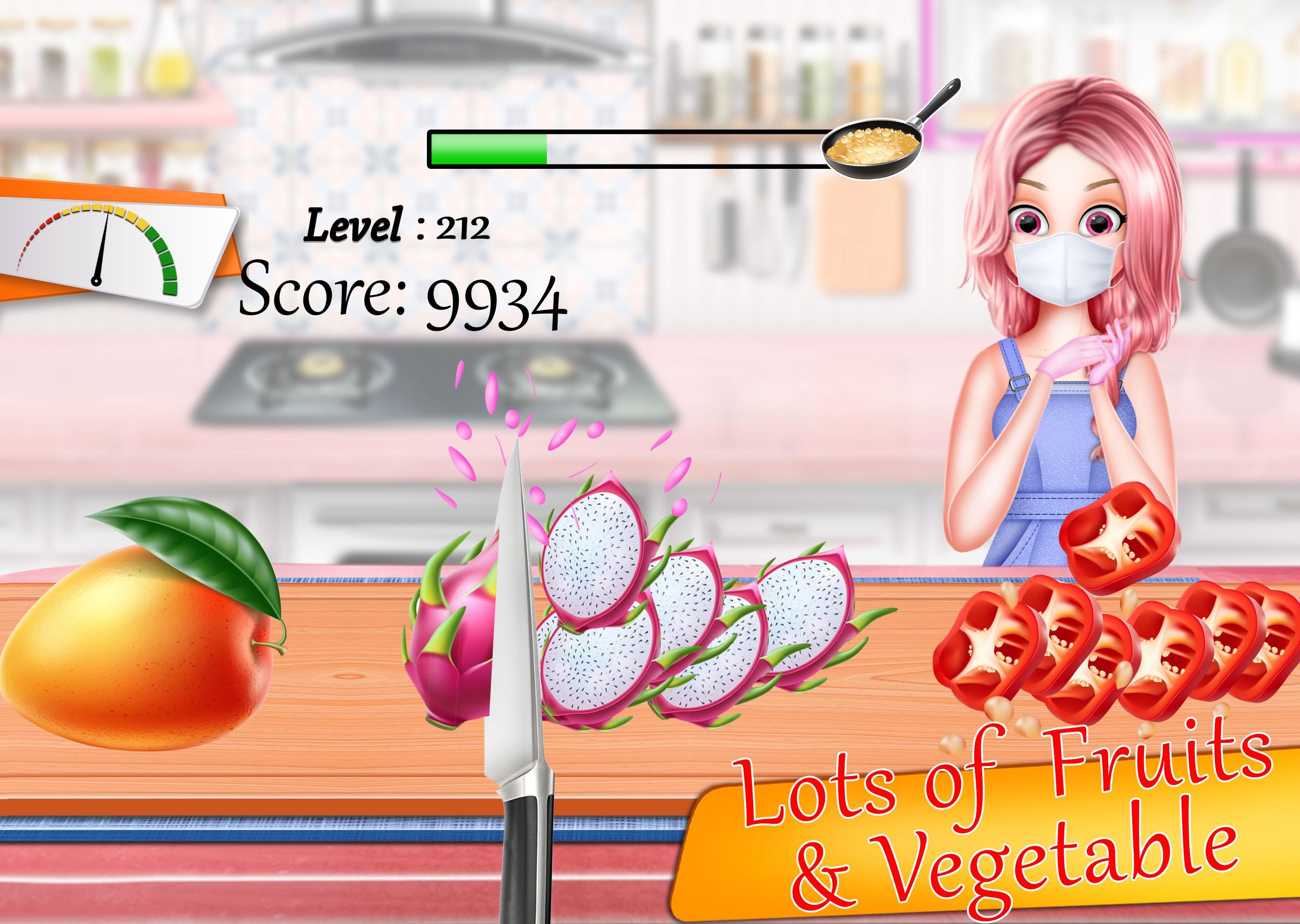 Cut Perfect Food Slices & Cook - The Cooking Game تصوير الشاشة 4
